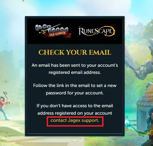contact jagex support