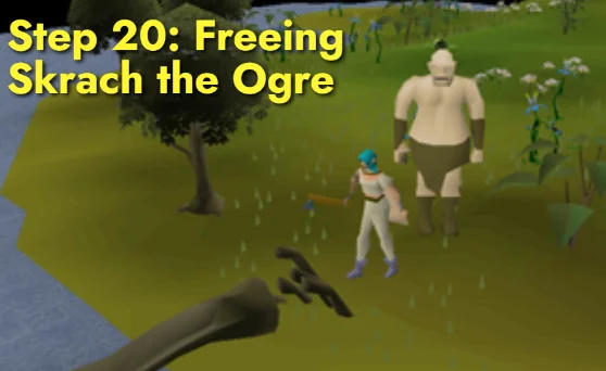 Freeing Skrach the Ogre Quest