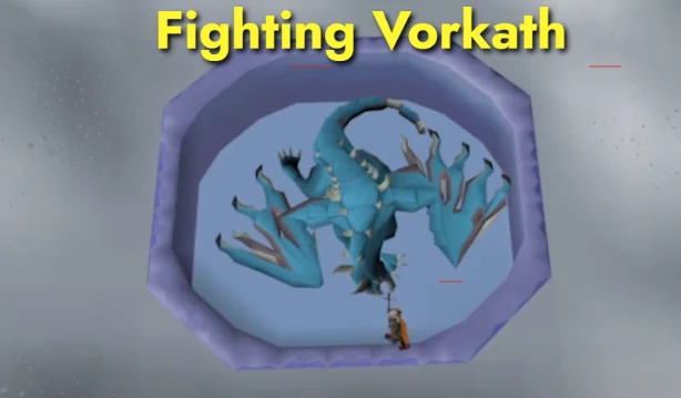Fighting Vorkath
