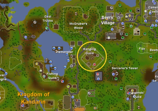 location of the ranging guild.webp location of the ranging guild