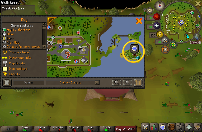 Hazelmere's location Hazelmere's location