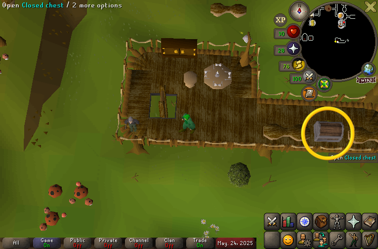 Chest in Glough's house.webp Chest in Glough's house