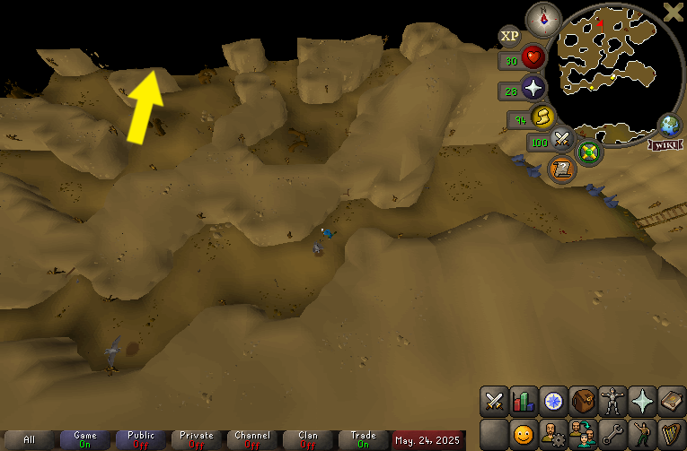 Navigating tunnel under grand tree.webp Navigating tunnel under grand tree