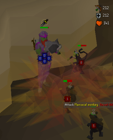 attacking maniacal monkeys for huge defence exp with long fuse method.webp