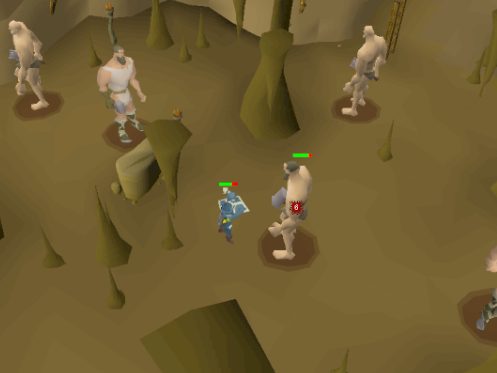 killing hill giants at varrock house dungeon for f2p melee guide.webp