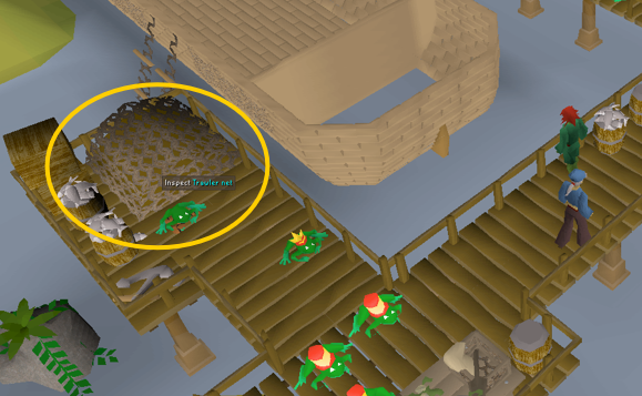 trawler net for fishing trawler minigame rewards.webp