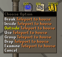 teleporting to rimmintong via house tab for prayer guide.webp