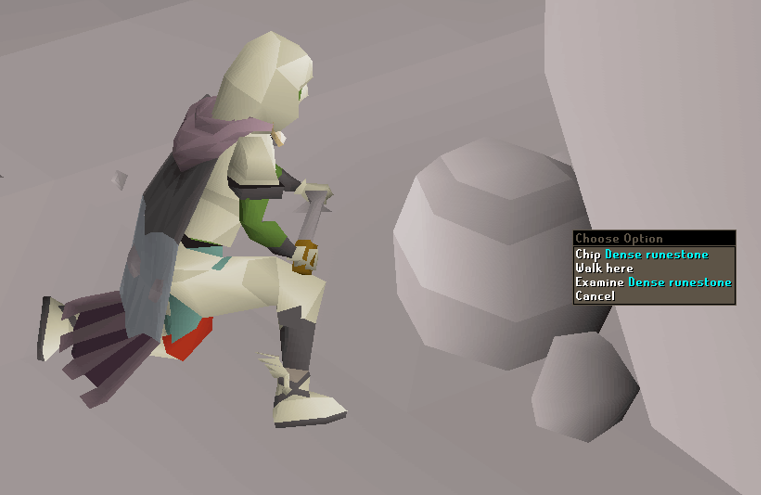 mining another dense runestone inventory at zeah for crafting blood runes.webp