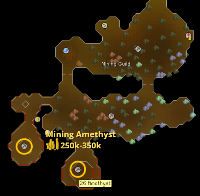 mining amethyst location for afk money making methods 2025.webp