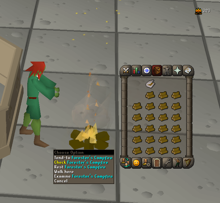 Burning logs on a campfire at grand exchange.webp