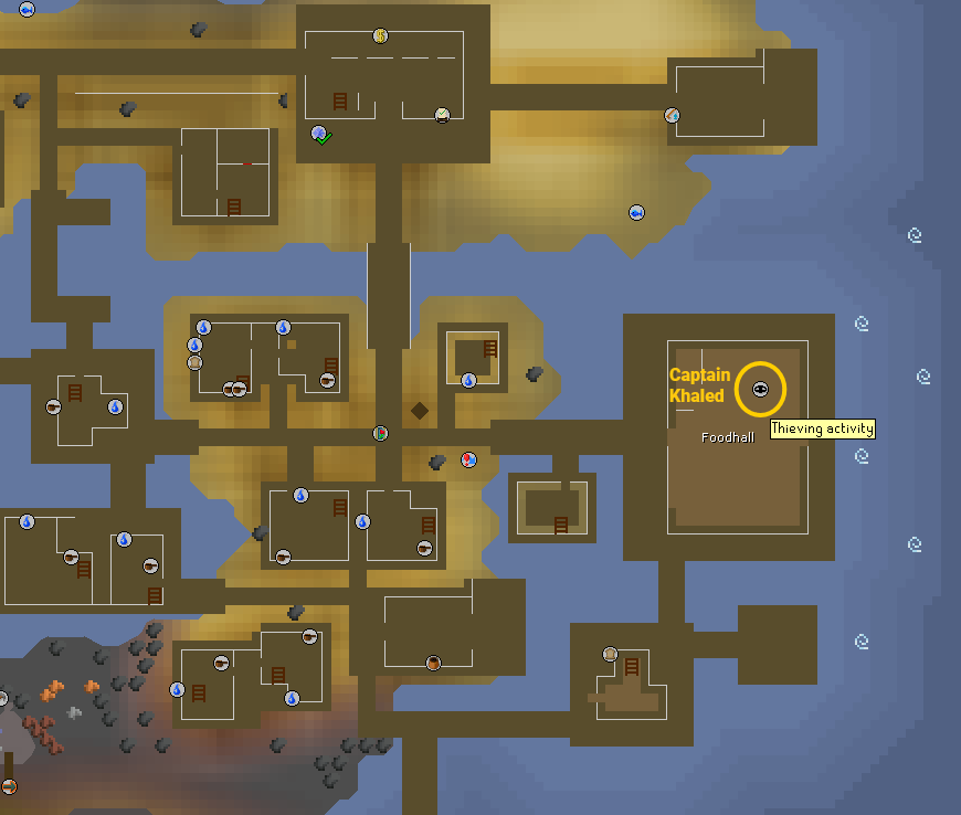 captain khaled location at piscarilius where stealing artefacts starts.webp