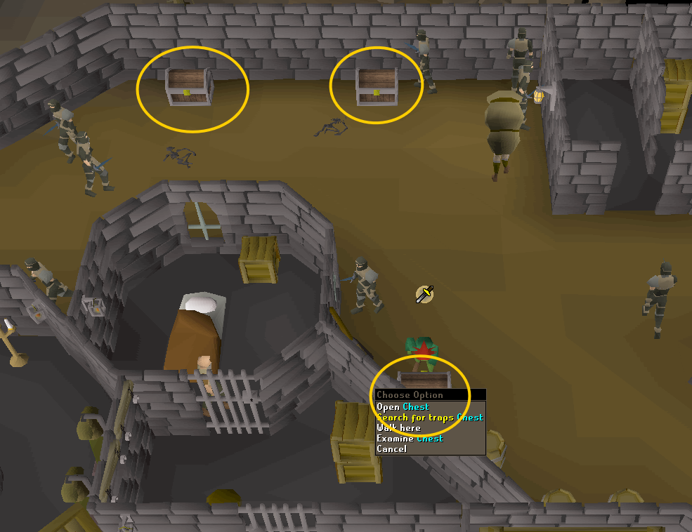 opening rogues castle chests at wilderness location (rogues castle).webp