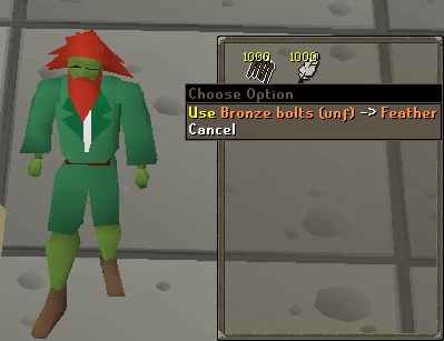 fletching bronze bolts.webp