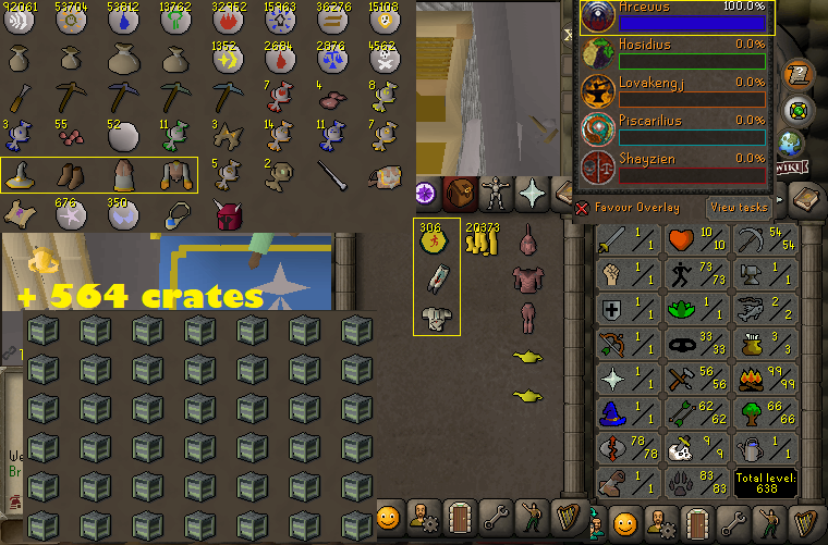Hcim 99 Firemaking + 73 Agility + 83 Hunter + 78 Runecrafting 