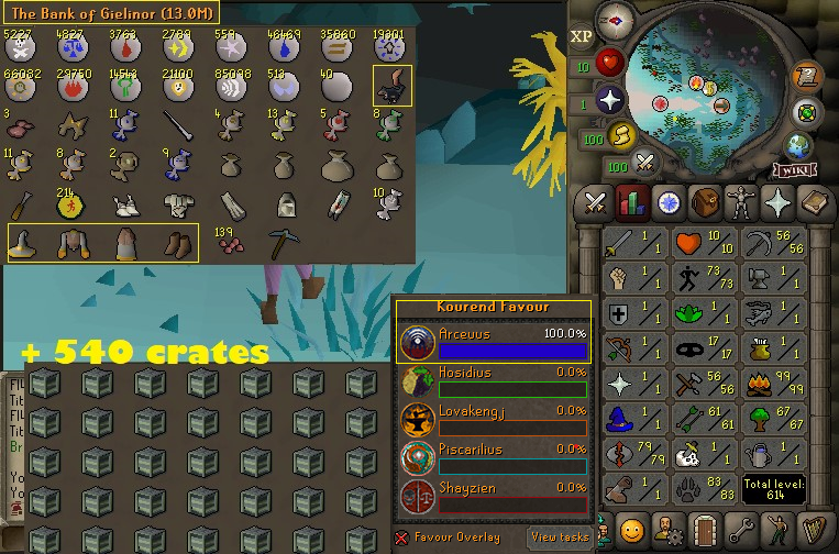 Hcim 99 Firemaking + 73 Agility + 83 Hunter + 79 Runecrafting + squirrel pet