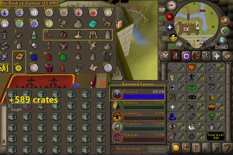 HCIM 99 Firemaking + 73 Agility + 83 Hunter + 80 Runecrafting
