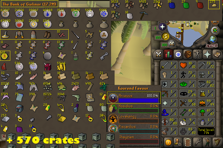 Hcim 99 Firemaking + 73 Agility + 83 Hunter + 80 Runecrafting + 72 Mining + 82 Fishing