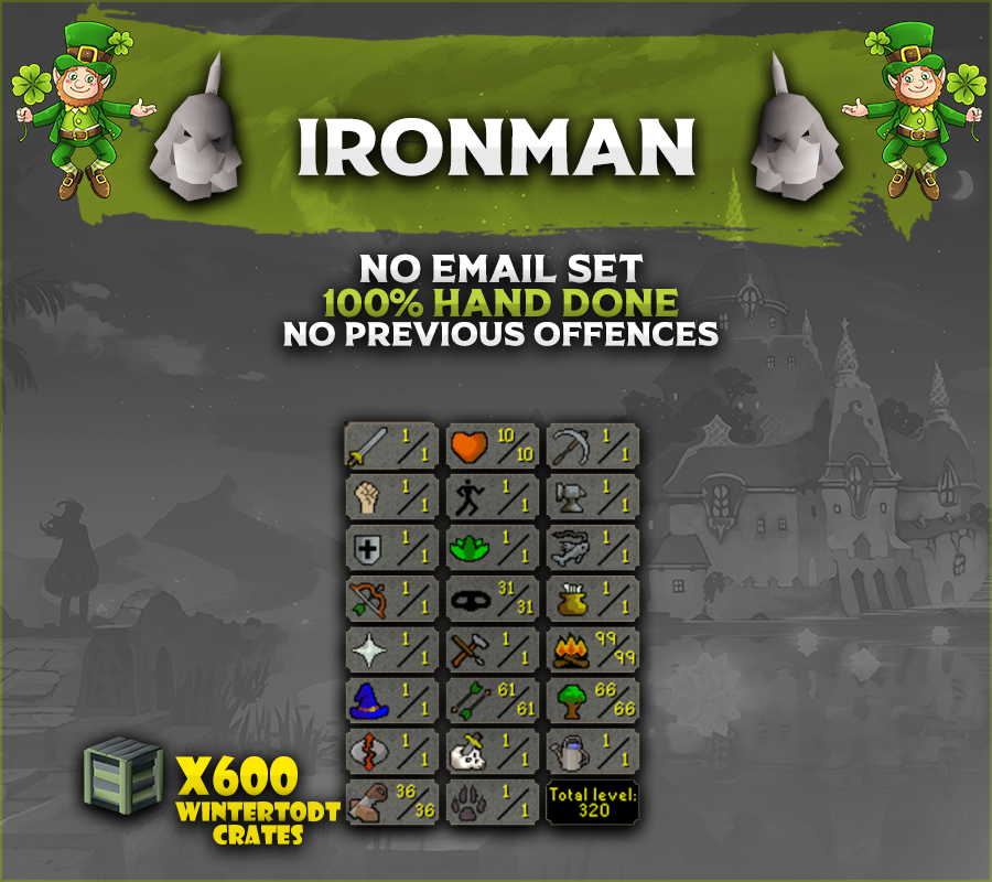 Ironman 99 firemaking