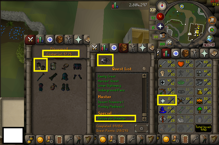 Zerk: Barrows Gloves + Lunar Diplomacy + rocky pet!