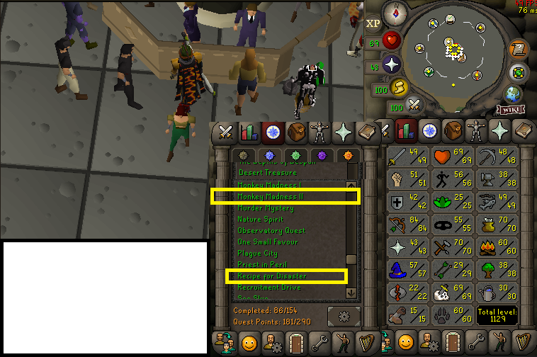 Starter Zerk Monkey Madness 2 + Barrows Gloves