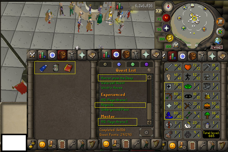 Zulrah Ready Account 80 Ranged 80 Magic